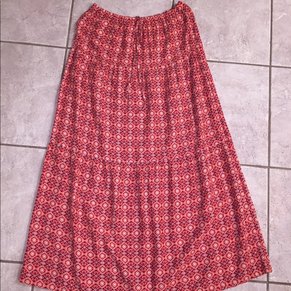 Pink Sequenced Maxi Skirt!
